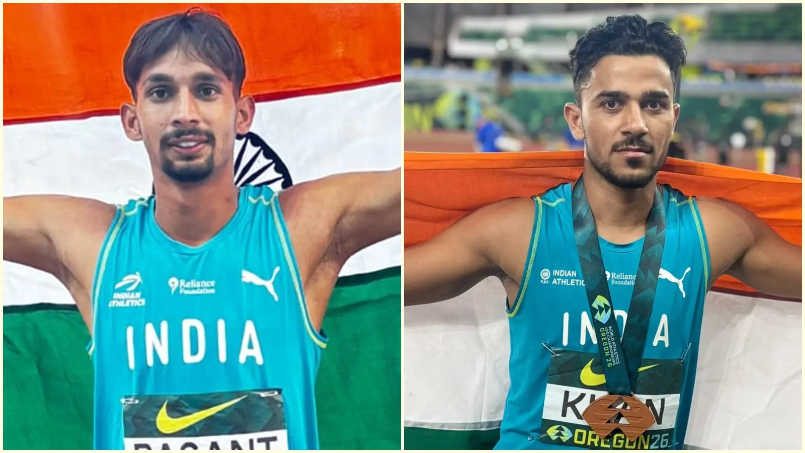 India’s U20 jumpers deliver a rare double podium in Eugene