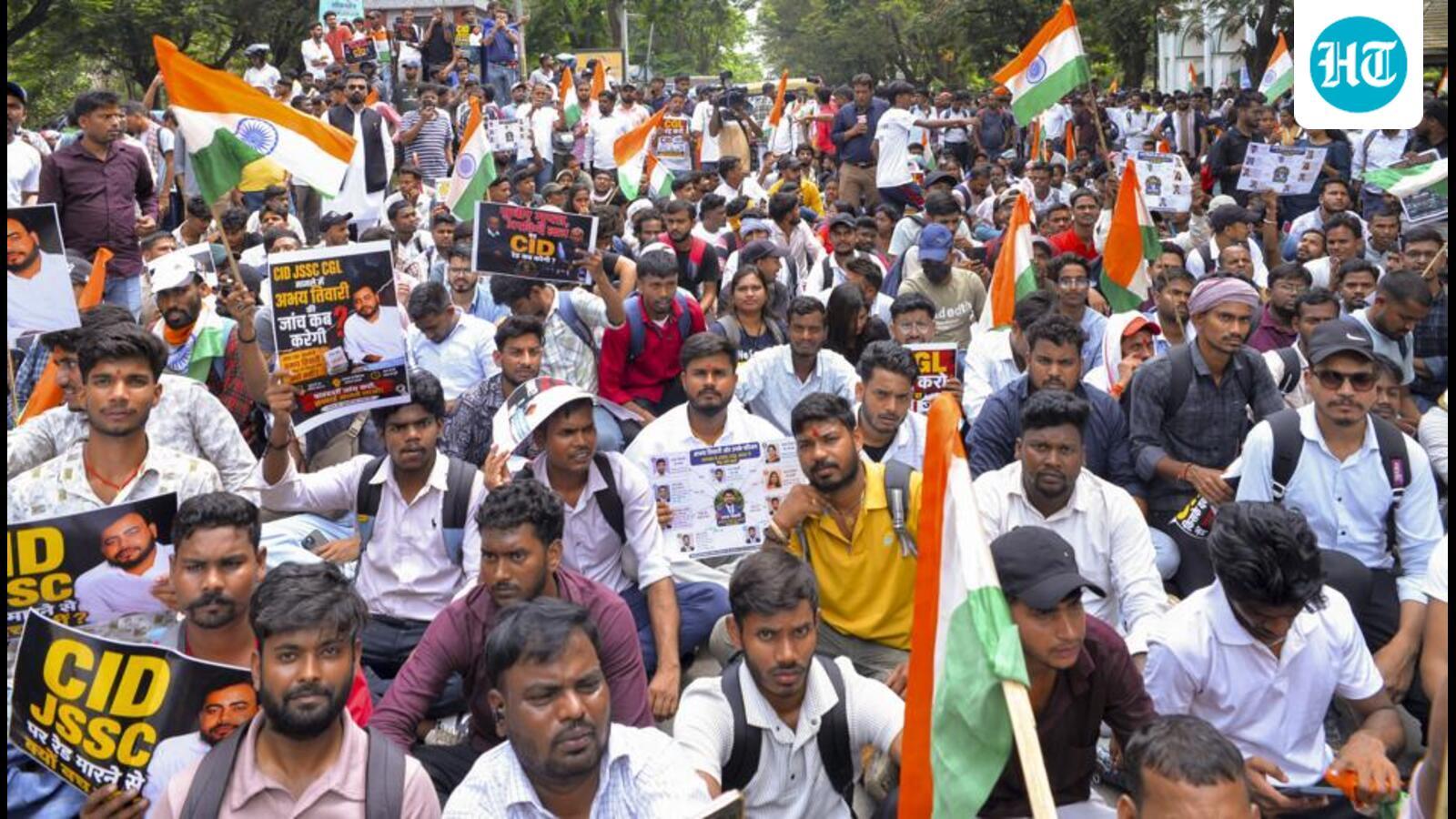 Jharkhand exam protests escalate as ED opens money-laundering case